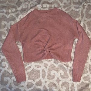 Cropped sweater